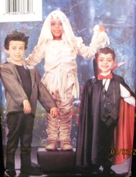 3182 VAMPIRE, COUNT DRACULA, SHROUD SCARY PATTERN KIDS 4-14